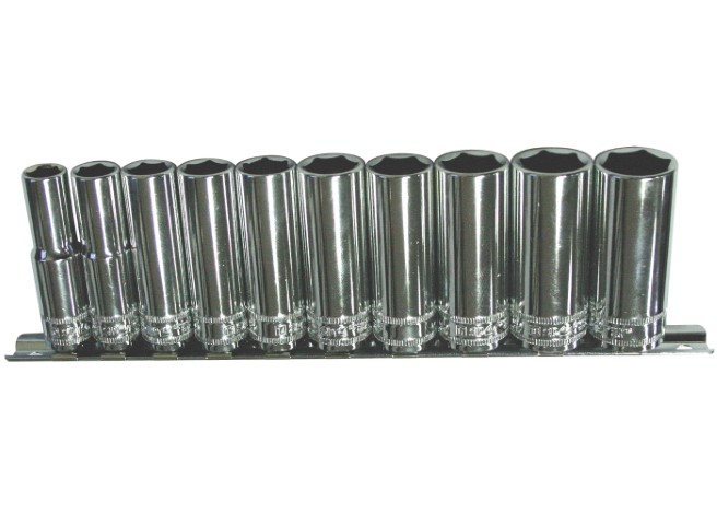 SP - 10PC 3/8 DR 6PT METRIC DEEP SOCKET SET 